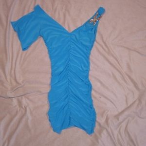 Blue Bodycon Dress